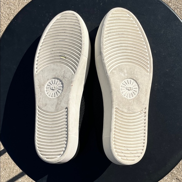 Women's Black UGG Canvas Sneakers - Picture 11 of 13